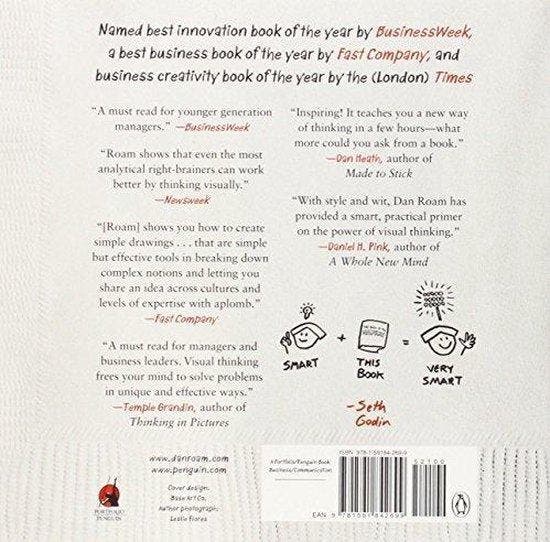 The Back of the Napkin 9781591842699 Dan Roam, Boeken, Taal | Engels, Zo goed als nieuw, Verzenden