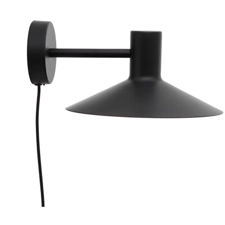 Frandsen Minneapolis Wandlamp Zwart - Outlet, Huis en Inrichting, Lampen | Wandlampen, Zo goed als nieuw, Metaal, Verzenden