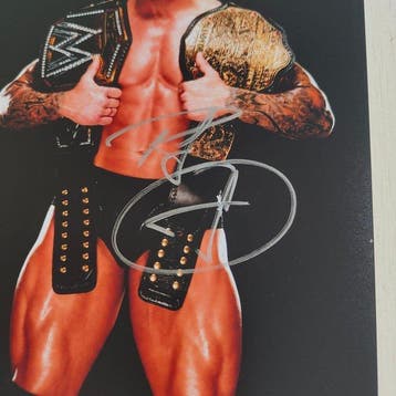 WWE – Randy Orton – Signed Photo 8x10 – Beckett COA, Verzamelen, Nieuw