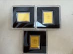Duitsland. Lot 3 x 1/500 Oz Feingold (0,0622 gr.) (Zonder