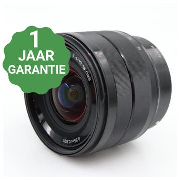 10% korting | Sony E 10-18mm f/4 OSS | Tweedehands, Verzenden