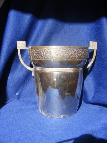 Jugendstil WMF Sekt - Wijnkoeler - verzilverd, productie