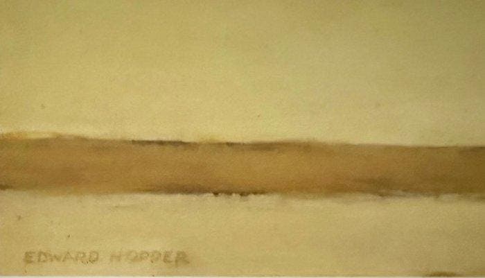 Edward Hopper - “New York Office, 1962”. Gesigneerd in de, Antiquités & Art, Art | Dessins & Photographie