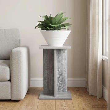 vidaXL Plantenstand Grijs Sonoma 25 x 25,5 x 40,5 cm Bewerkt, Tuin en Terras, Verzenden, Nieuw