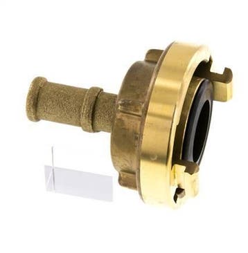 32 (44 mm) Coupleur Storz en laiton Pilier de tuyau de 19 mm, Verzenden