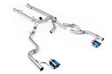 Cat-back uitlaatsysteem | Ford F150 SuperCrew (5,5ft laadbak, Verzenden