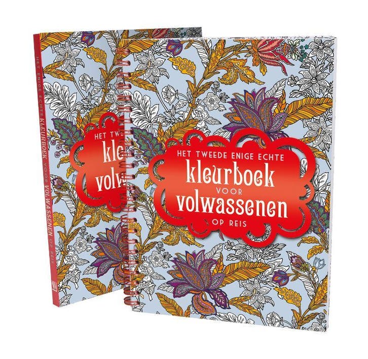 Het tweede enige echte kleurboek voor volwassenen op reis, Boeken, Hobby en Vrije tijd, Gelezen, Verzenden