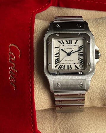 Cartier - Santos Galbee XL - Automatic - Unpolished - Zonder, Nieuw