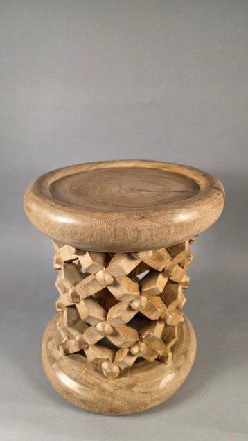 Tabouret en bois - Bamileke - Cameroun