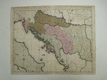 Kroatië - Slovenië / Servië / Albanië / Montenegro; Gerard, Boeken, Atlassen en Landkaarten, Nieuw