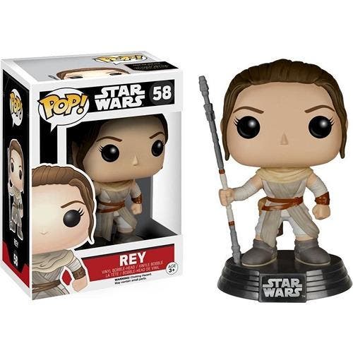 Funko Pop! Star Wars - Rey #58, Collections, Jouets miniatures, Envoi