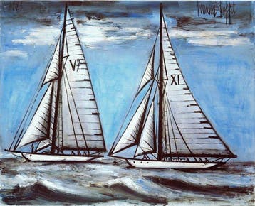 Bernard Buffet (1928-1999) - Paysage aux araignées de mer