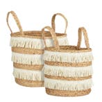 2dekans | Mica Decorations Opbergmanden Set van 2 –, Huis en Inrichting, Woonaccessoires | Schalen en Manden, Ophalen of Verzenden