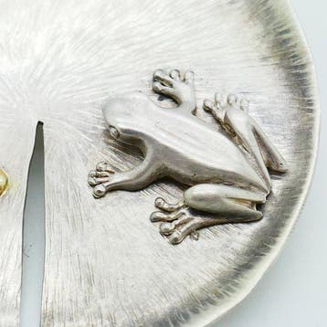 Zonder minimumprijs - Broche - 22 karaat Zilver, Geel goud