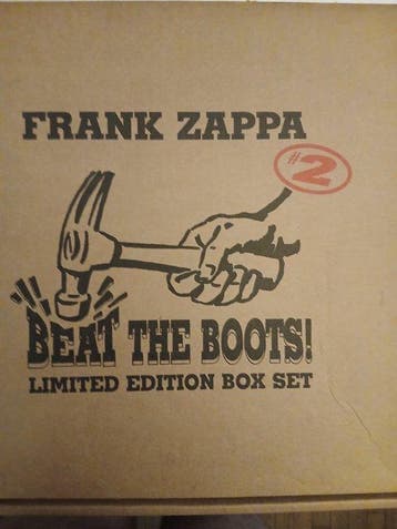 Frank Zappa - Beat The Boots! #2 Limited Edition Box Set -, Nieuw in verpakking