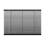 aluminum jaloezie - 120x130 cm (bxh) - 25 mm - mat zwart, Verzenden, Nieuw