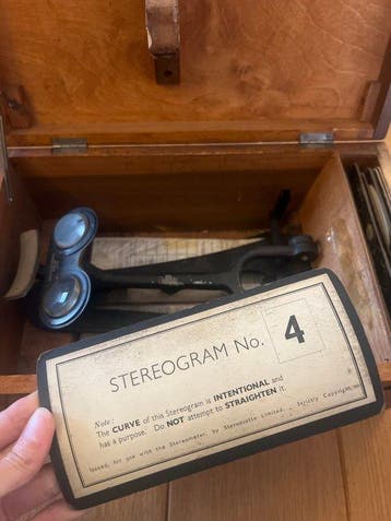 stereosette 1 Visionneuse stéréo