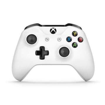 Microsoft Xbox One S Controller Wit (Gebruikte Staat), Ophalen of Verzenden