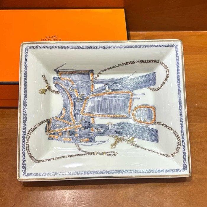 Hermès - Hermes gzuos - Cendrier - Porcelaine - Hermès, Antiquités & Art, Curiosités & Brocante