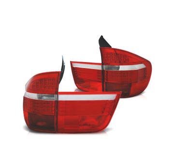 FEUX ARRIÈRE BMW X5 E70 07-10 LED ROUGE CHROMÉ, Verzenden, Neuf
