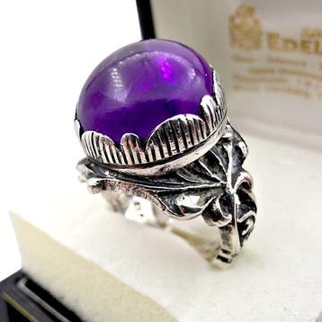 Zonder minimumprijs - Ring Zilver - Blachian Antik-Schmuck, Nieuw