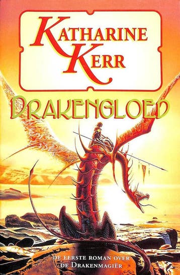 De Drakenmagier 1 Drakengloed 9789024545506 K. Kerr, Boeken, Verzenden, Gelezen, K. Kerr