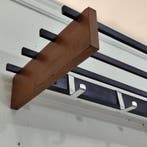 Kapstok - Hout, Aluminium - Vintage kapstok