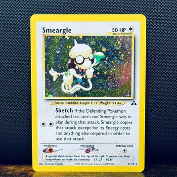 Pokémon Card - Smeargle Holo 11 – Pokémon
