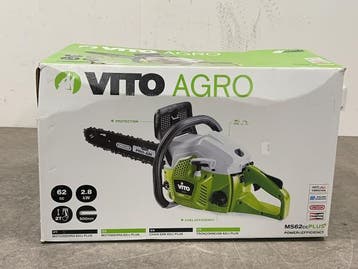Veiling - Vito kettingzaag 500mm 3200 tpm 62cc Agro, Nieuw