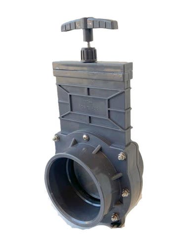 Pvc schuifkraan 110mm -  2 stuks actie (Pvc materiaal), Verzenden, Nieuw