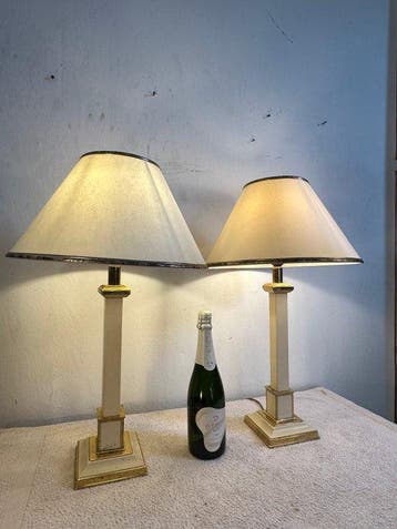 Kullmann Lampen - Lampe de table (2) - XL Chique - Laiton,, Huis en Inrichting, Nieuw