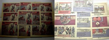 10 x 1 Mark ohne Jahr (30 9 1922) duitse Serienscheine St..., Postzegels en Munten, Verzenden