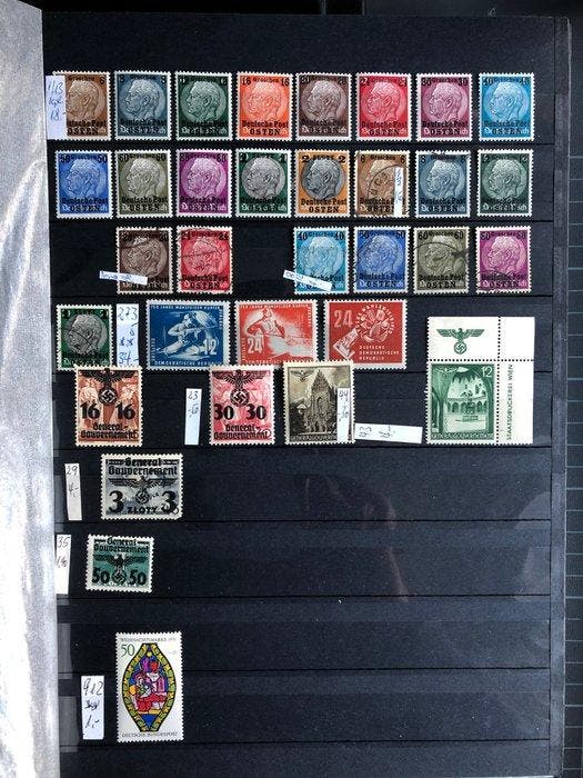 Les occupations pendant la Seconde Guerre mondiale, le, Timbres & Monnaies, Timbres | Europe | Allemagne