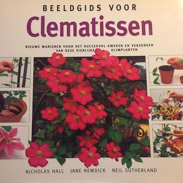 Beeldgids voor Clematissen - Hall, Verzenden, Nieuw