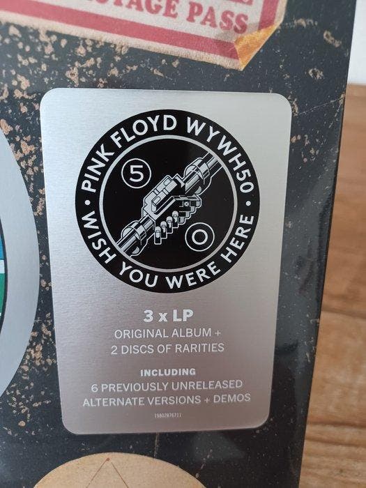 Pink Floyd - Wish You Were Here-50th anniversary boxset - 3, Cd's en Dvd's, Vinyl Singles