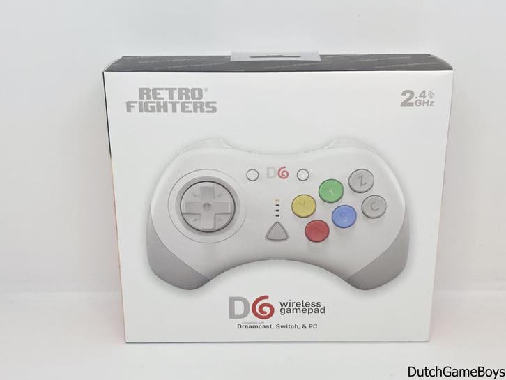 Sega Dreamcast - Controller - Retro Fighters - D6 - New & Se, Games en Spelcomputers, Spelcomputers | Sega, Gebruikt, Verzenden