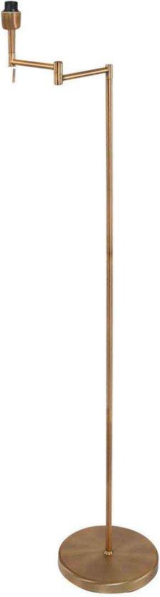 2dekans | Mexlite vloerlamp Bella - brons - metaal - 45 cm -, Ophalen of Verzenden, Nieuw