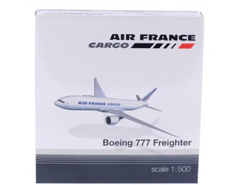 Schaal 1:500 Herpa 506793 Air France Cargo Boeing 777 Fre..., Ophalen of Verzenden