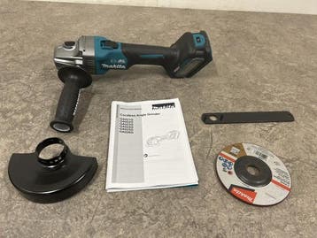 Veiling - Makita accu haakse slijper 40V body GA023GZ, Nieuw