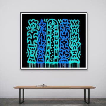 Nuno Barbedo (1983) - Portal of light (XL Size Painting)