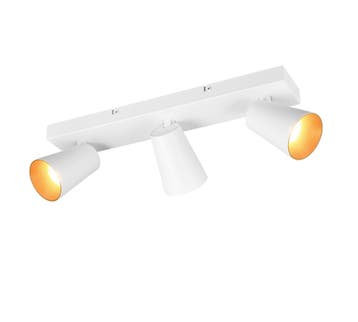 Trio SHARP plafondspot | GU10 Fitting | wit mat | Ø 8 cm | I, Verzenden