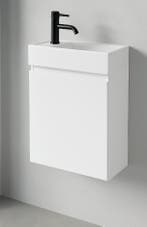 SALE - Volda 40 links - Glans wit - Toiletmeubel -, Ophalen of Verzenden, Nieuw