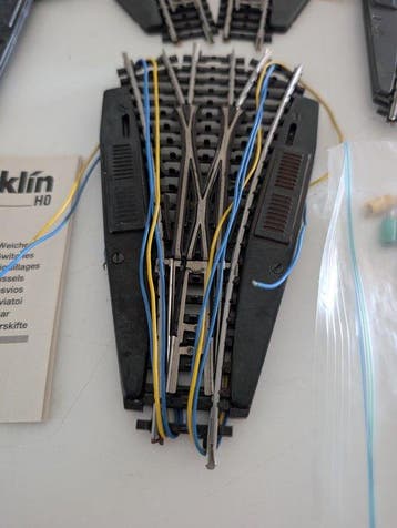 Märklin H0 - 2261, 2267, 2270 - Modeltreinsporen (5), Hobby en Vrije tijd, Nieuw