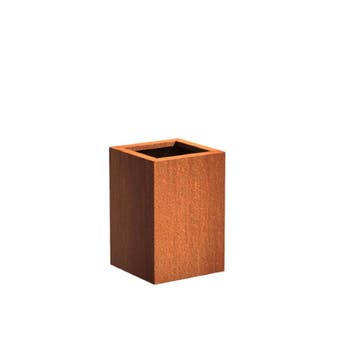 Cortenstaal plantenbak 40x40x60cm - Met bodem, Jardin & Terrasse, Bacs à fleurs & Jardinières