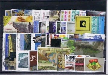 Espagne 2016 - année complète, Postzegels en Munten, Gestempeld
