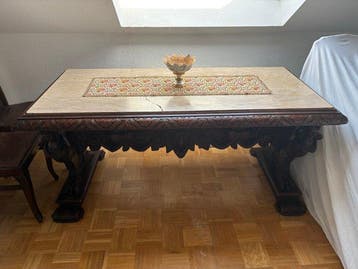 In the manner of Valentino Besarel, Venice - Table à manger, Antiquités & Art