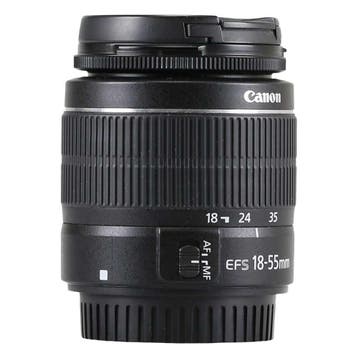 Canon EF-S 18-55mm f/3.5-5.6 III met garantie, Ophalen of Verzenden, Gebruikt