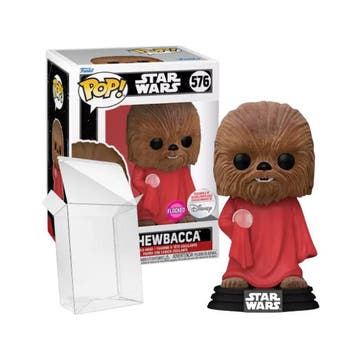 Funko Pop! Star Wars  Chewbacca #576 Flocked Disney  Sticker, Verzamelen, Verzenden, Nieuw