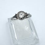 Ring Platina - 1.00ct. tw. Diamant (Natuurlijk) - Diamant, Handtassen en Accessoires, Ringen, Nieuw