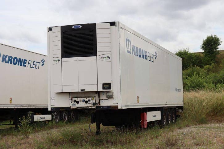 Veiling: Reefer Oplegger Krone SD 39000kg 2015, Autos, Camions, Enlèvement